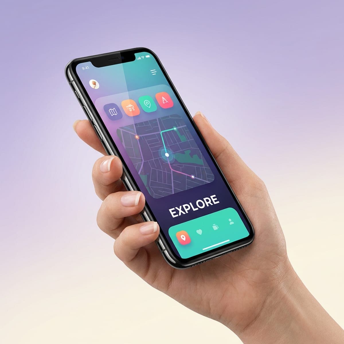 Product ad generated by AI